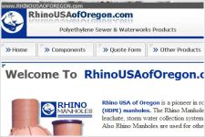 Rhino USA of Oregon - Site Redesign